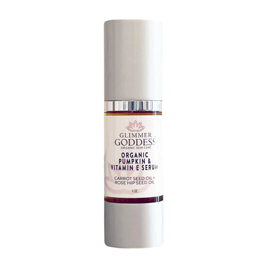 Organic Pumpkin Serum with Collagen Boosting Vitamin E Instant Glow Treatment - Trending Wellness Store