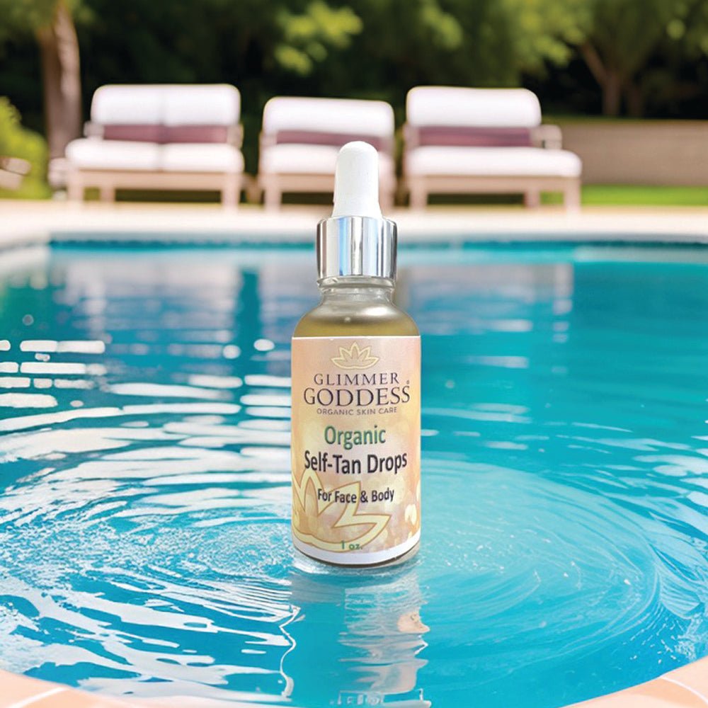 Organic Self Tan Drops for Face & Body 1 oz. - Trending Wellness Store