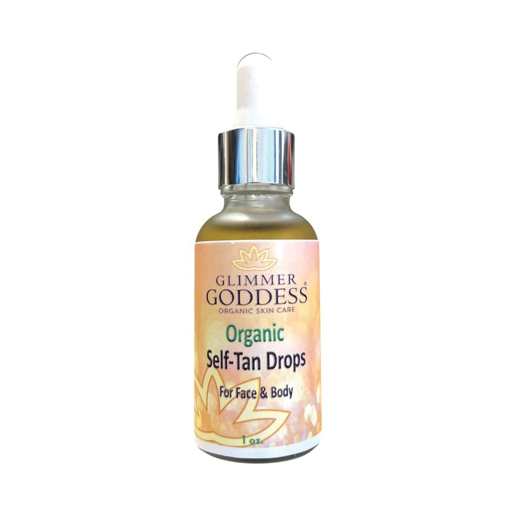 Organic Self Tan Drops for Face & Body 1 oz. - Trending Wellness Store