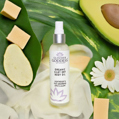 Organic Silky Dry Body Oil - 4 oz. - Trending Wellness Store