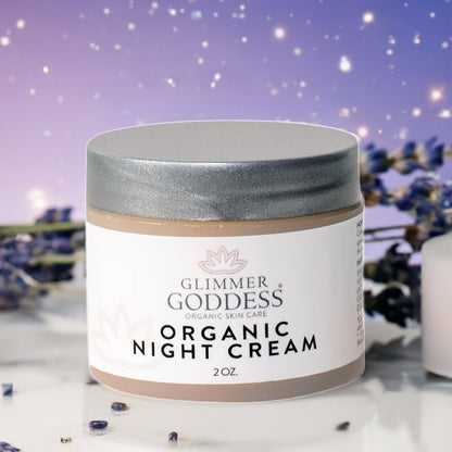 Organic Skin Renewal Night Face Cream - Hydrates & Lifts - Trending Wellness Store