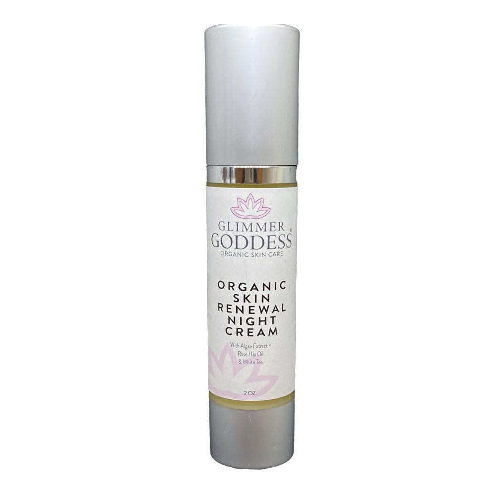 Organic Skin Renewal Night Face Cream - Hydrates & Lifts - Trending Wellness Store