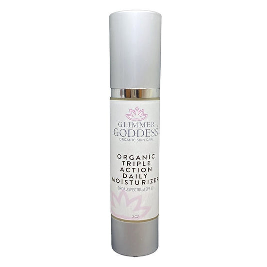 Triple Action Daily Organic Face Moisturizer - Trending Wellness Store