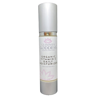 Organic Vitamin C Face Cream Reef-Safe SPF 30 - Brightens and Tightens Skin - Trending Wellness Store