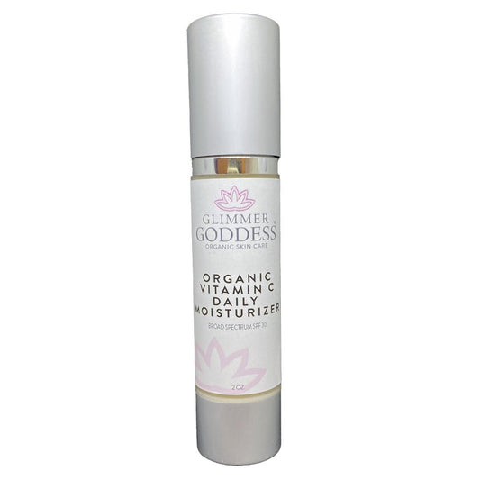 Organic Vitamin C Face Cream Reef-Safe SPF 30 - Brightens and Tightens Skin - Trending Wellness Store