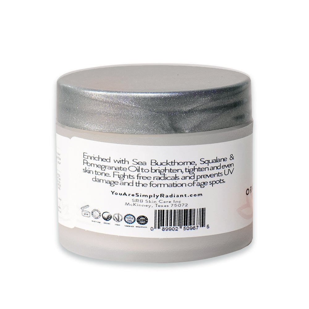Organic Vitamin C Face Cream Reef-Safe SPF 30 - Brightens and Tightens Skin - Trending Wellness Store