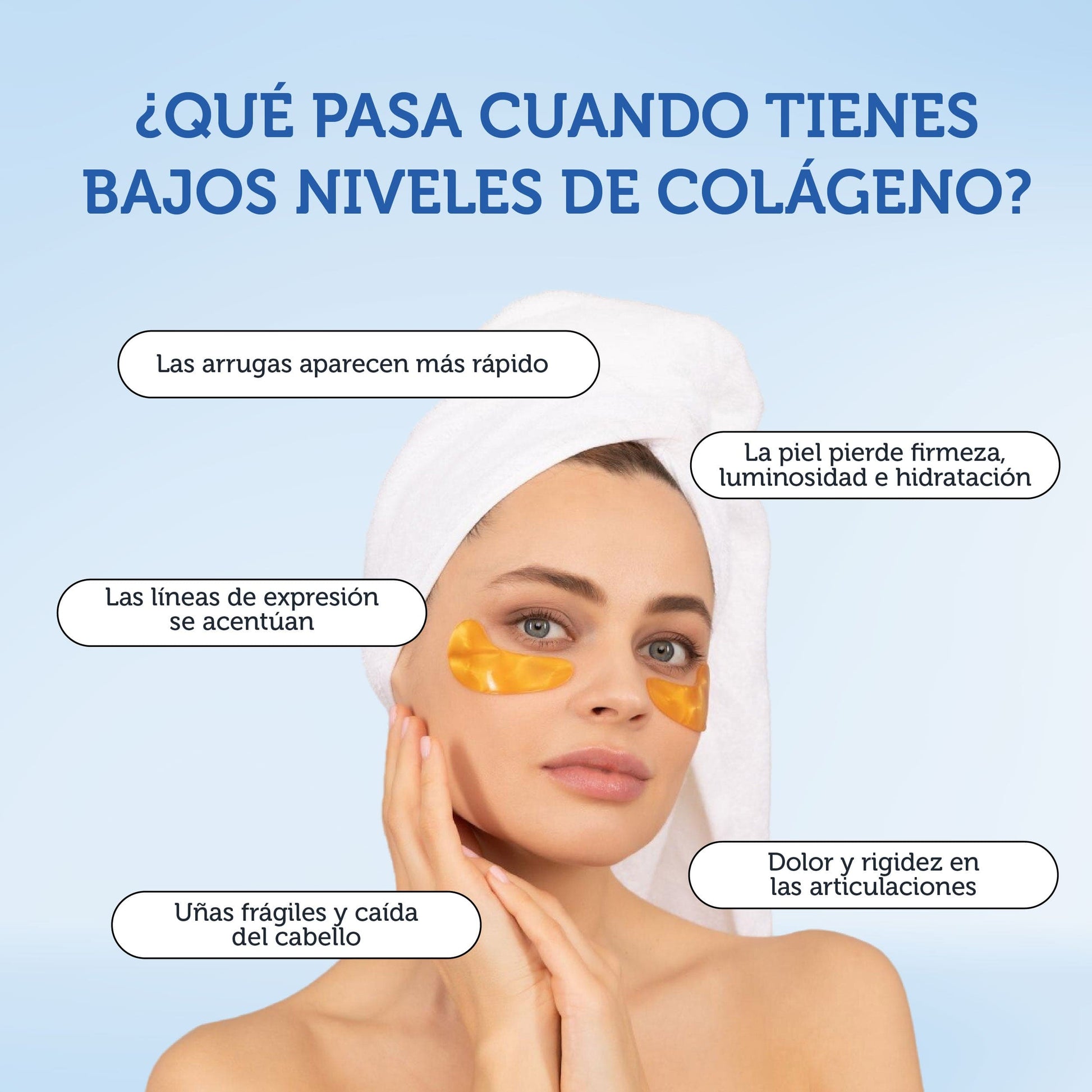 Colageno Hidrolizado 5 en 1 con Ácido Hialurónico, Vitamina C y Probióticos - Trending Wellness Store
