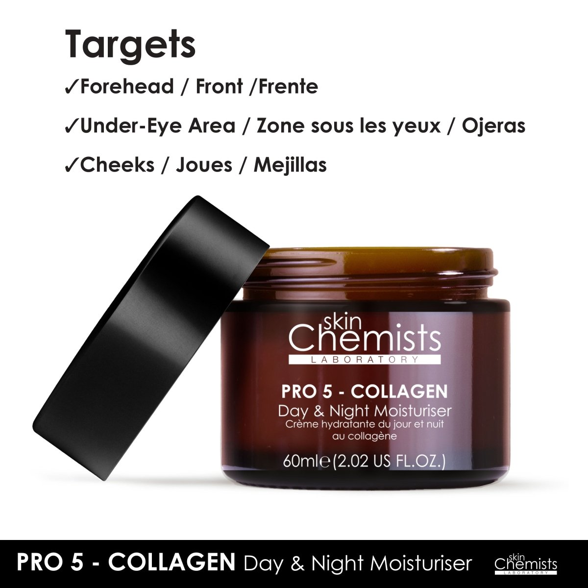 Pro-5 Collagen Day And Night Moisturiser 60ml - Trending Wellness Store