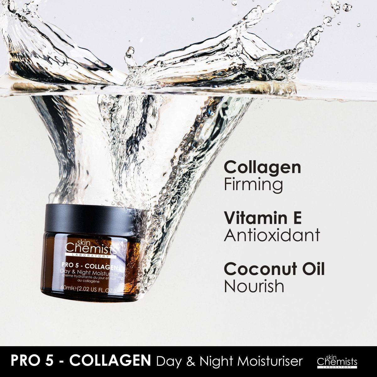 Pro-5 Collagen Day And Night Moisturiser 60ml - Trending Wellness Store
