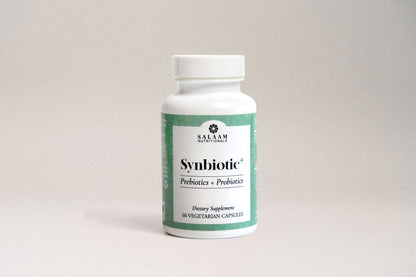 Synbiotic Plus - Halal Probiotics + Prebiotics 3.5 Billion CFU Veggie Capsules - 60 Count | Salaam Nutritionals - Trending Wellness Store