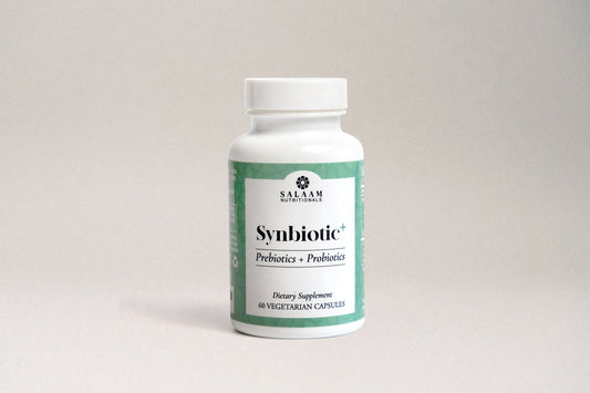 Synbiotic Plus - Halal Probiotics + Prebiotics 3.5 Billion CFU Veggie Capsules - 60 Count | Salaam Nutritionals - Trending Wellness Store