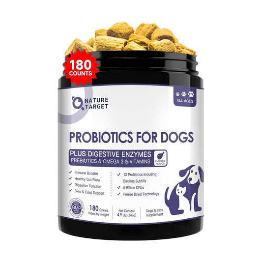 Probiotics for Dogs & Cats, 6 Billion CFUs - Trending Wellness Store