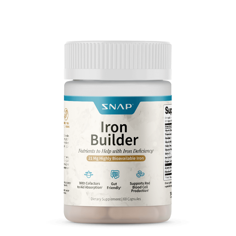Iron Builder with Vitamins B & C Absorption Boosters - Trending Wellness Store