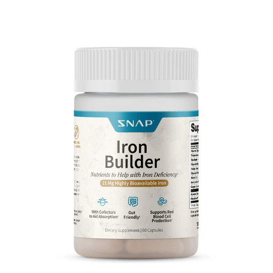 Iron Builder with Vitamins B & C Absorption Boosters - Trending Wellness Store