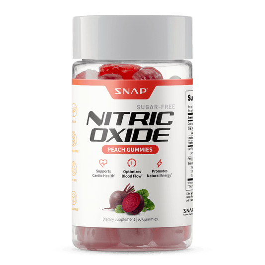 Nitric Oxide Gummies - Peach Flavor - Trending Wellness Store