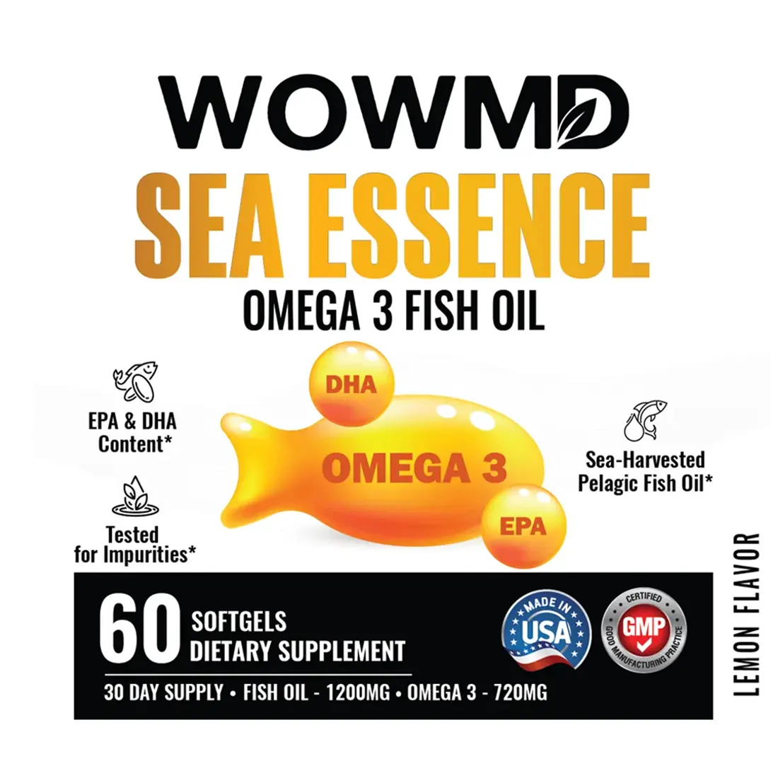 Sea Essence Omega 3 Fish Oil - Trending Wellness Store