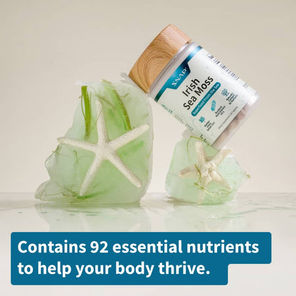 Irish Sea Moss with Iodine Energy Support - Buy 3, Get 2 FREE! - Trending Wellness Store