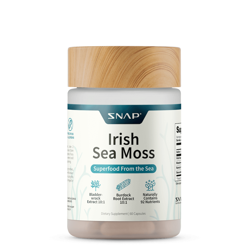 Irish Sea Moss with Iodine Energy Support - Trending Wellness Store