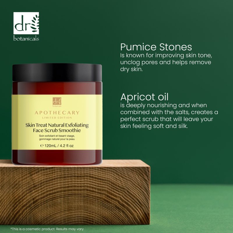 Skin Treat Natural Exfoliating Face Scrub Smoothie 120ml - Trending Wellness Store