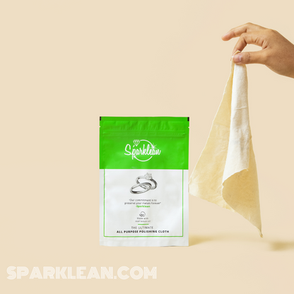 Lemon-Infused Polishing Cloth: Tackle Tarnish & Scratches on Metals - Trending Wellness Store