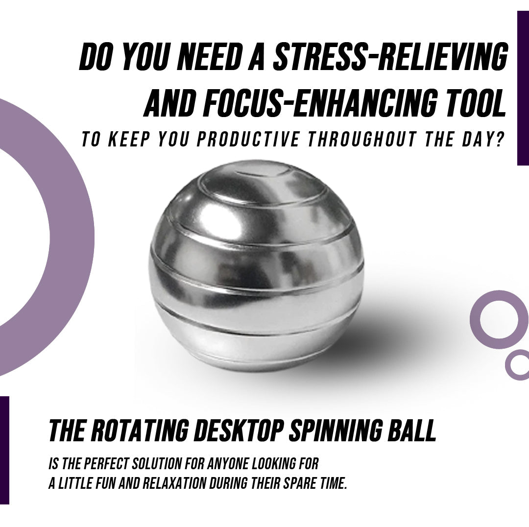 Rotating Desktop Spinning Ball - Trending Wellness Store