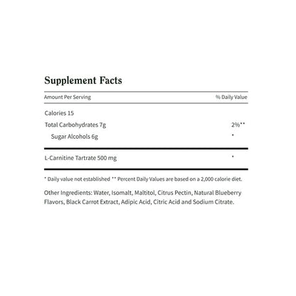 L-Carnitine Sugar-Free Blueberry Gummies - Trending Wellness Store