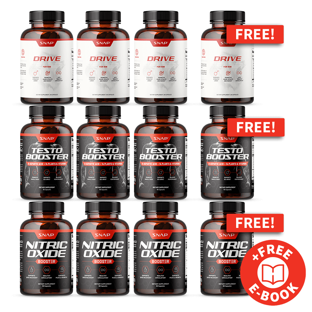 Ultimate Male Drive Stack + Free E-Book - Trending Wellness Store