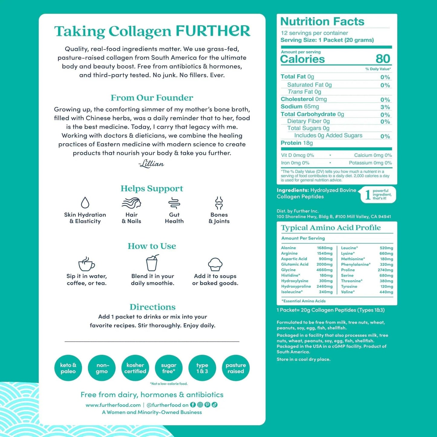 Unflavored Collagen Stick Packets - Trending Wellness Store