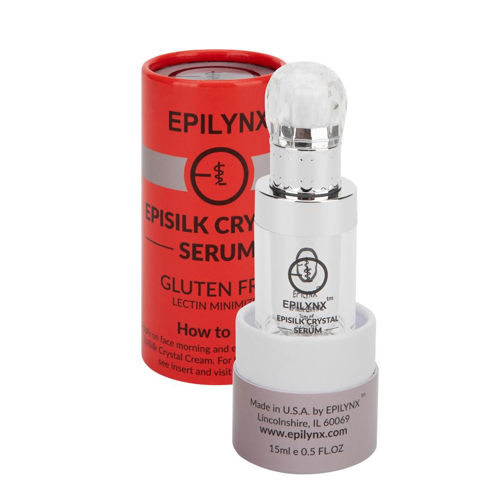 Vegan EpiSilk, Crystal Wrinkle Smoothing Face Serum - Intense Brightening and Firming Wrinkle Fix for Sensitive Skin - Trending Wellness Store