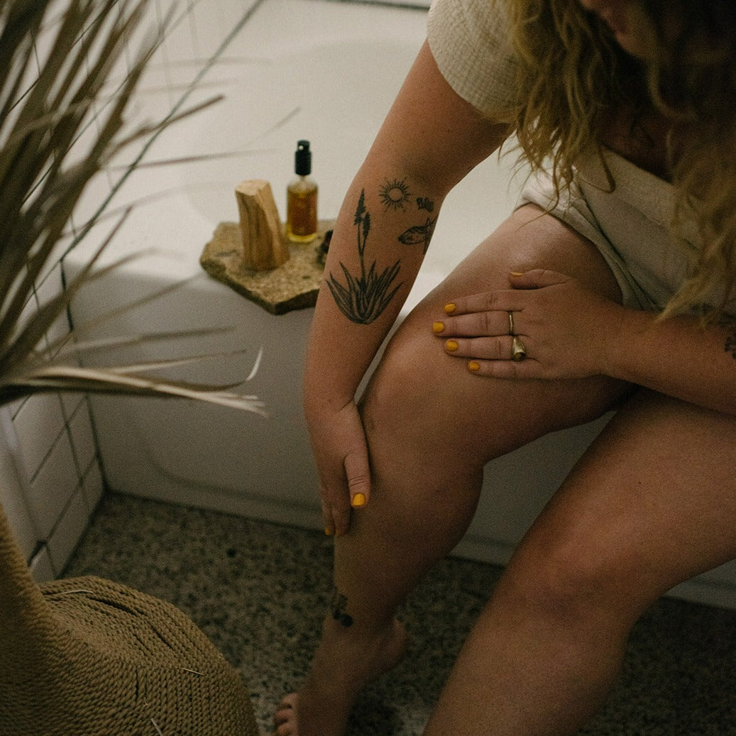 Palo Santo Vetiver Grounding Body Oil - Trending Wellness Store