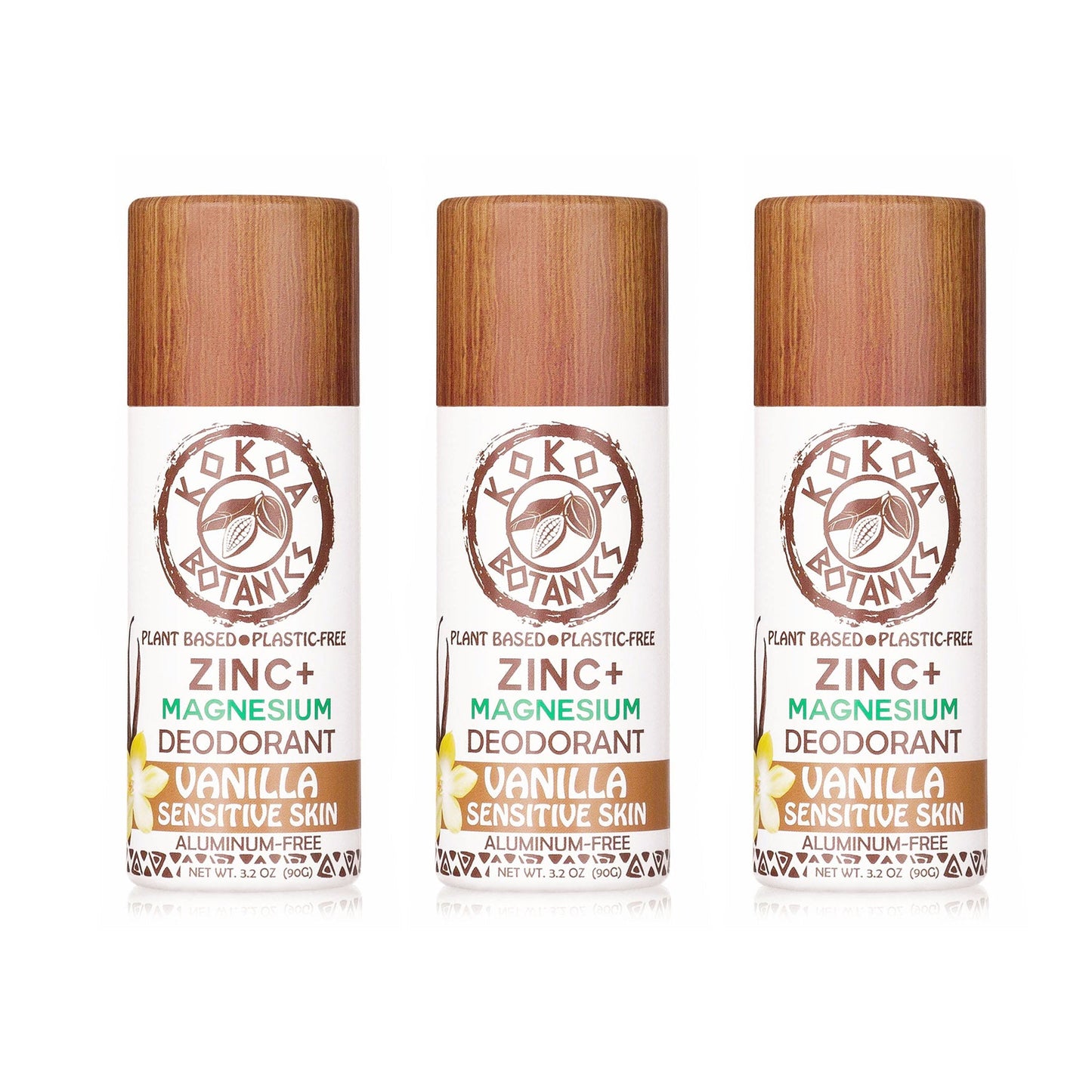 3 Pack Natural Deodorant - Choose Your Variety - Aluminum-Free - Trending Wellness Store