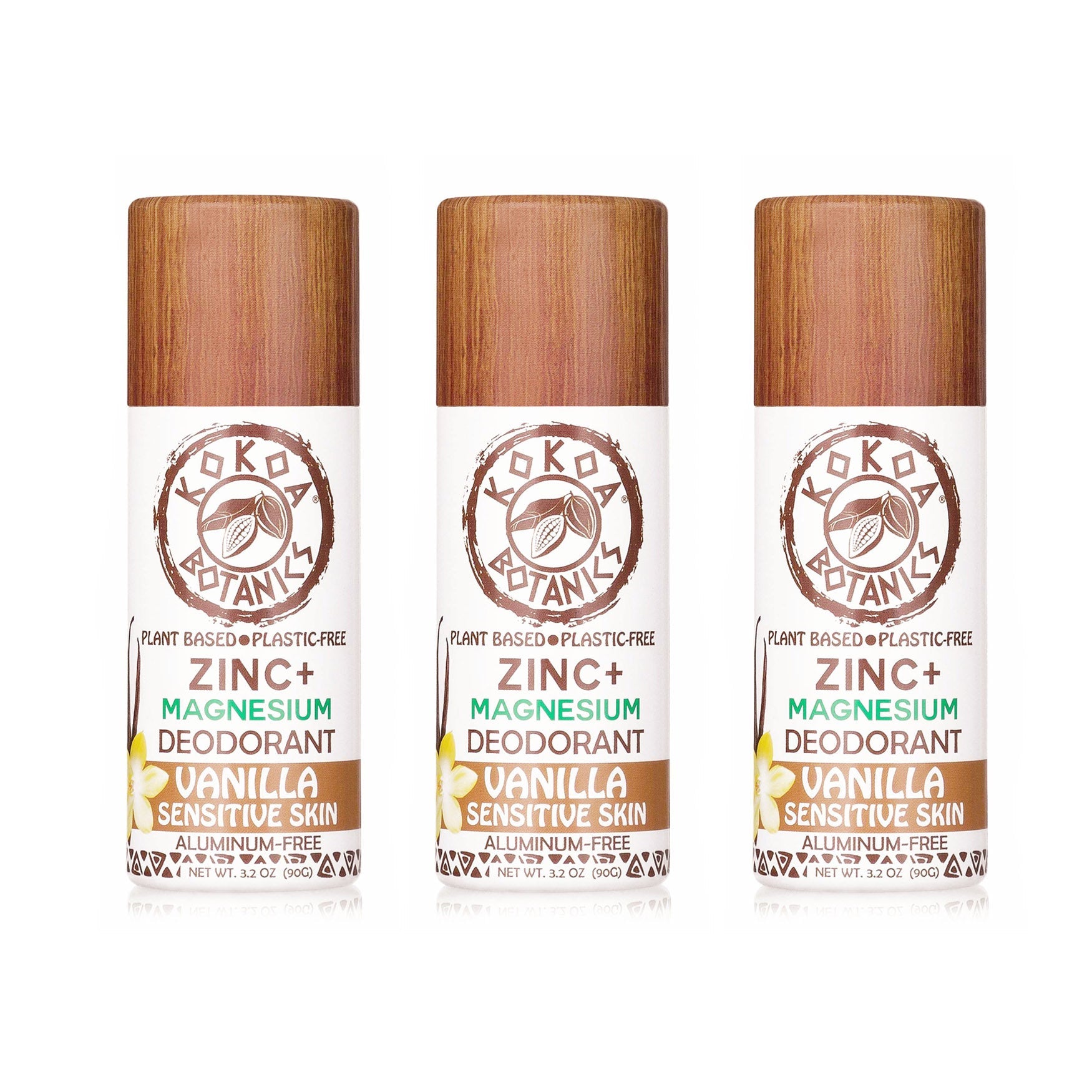 3 Pack Natural Deodorant - Choose Your Variety - Aluminum-Free - Trending Wellness Store