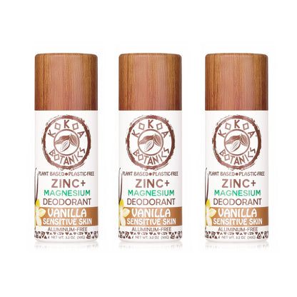 3 Pack Natural Deodorant - Choose Your Variety - Aluminum-Free - Trending Wellness Store