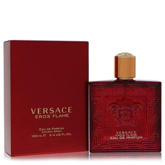 Versace Eros Flame by Versace Eau De Parfum Spray 3.4 oz for Men - Trending Wellness Store