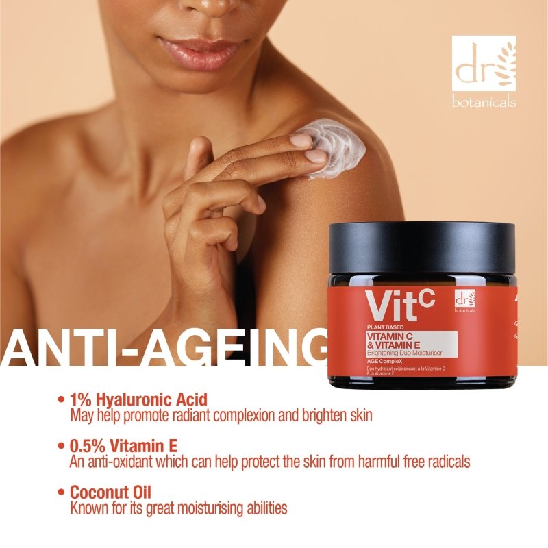 Vitamin C 1% & Vitamin E Brightening Duo Moisturiser 60ml - Trending Wellness Store