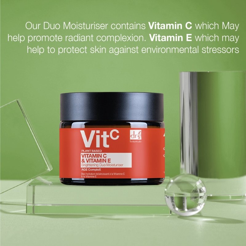 Vitamin C 1% & Vitamin E Brightening Duo Moisturiser 60ml - Trending Wellness Store