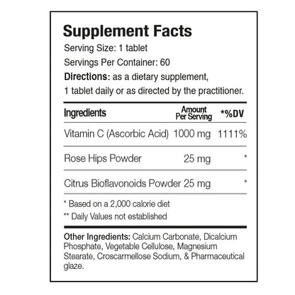 Vitamin C: 1000mg - Trending Wellness Store