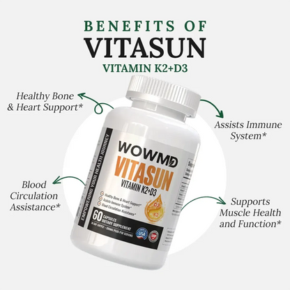 VitaSun Vitamin K2+D3 - Trending Wellness Store