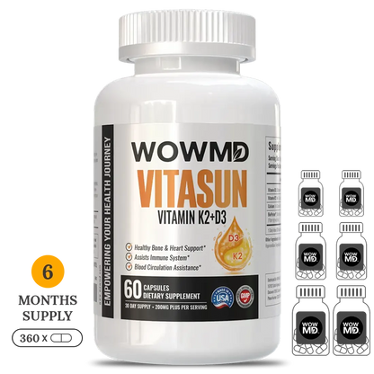 VitaSun Vitamin K2+D3 - Trending Wellness Store