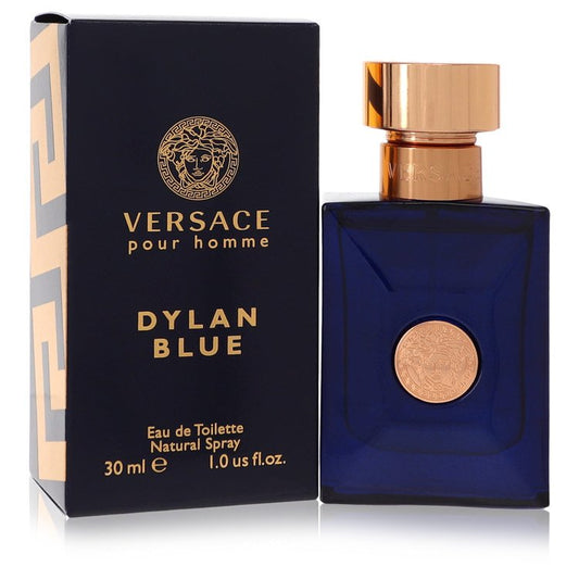 Versace Pour Homme Dylan Blue by Versace Eau De Toilette Spray 1 oz for Men - Trending Wellness Store