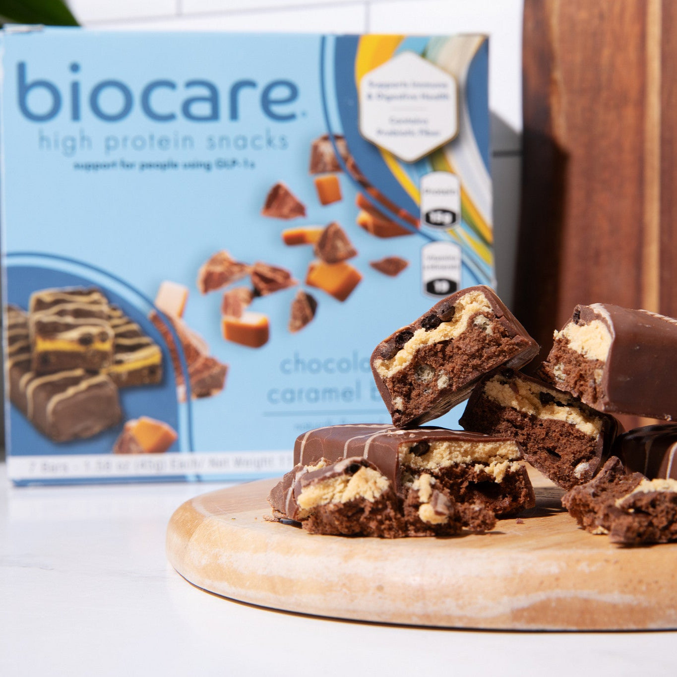 High Protein Chocolate Caramel Bar - Trending Wellness Store