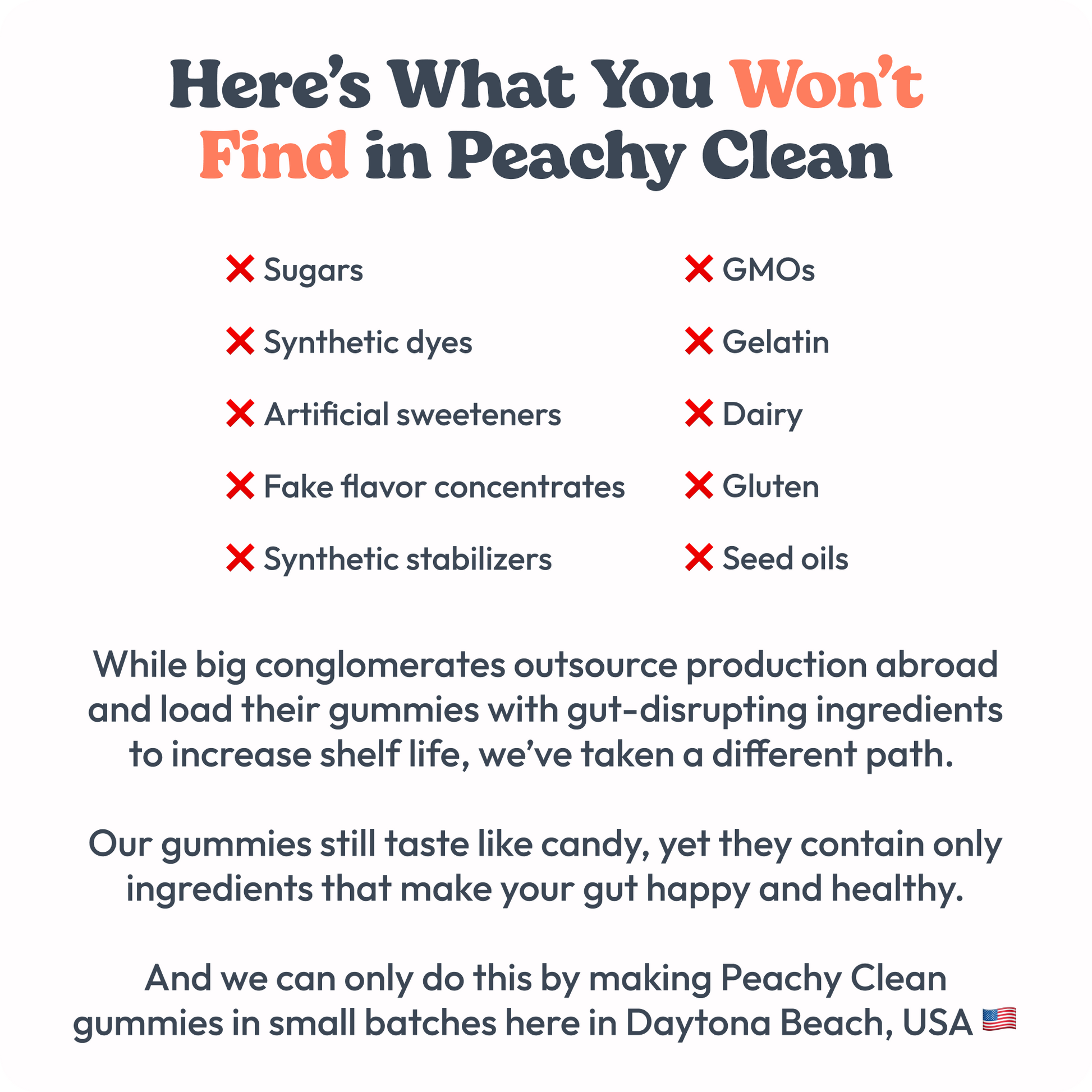 Peachy Clean Pre+Probiotic Fiber Gummies - Trending Wellness Store